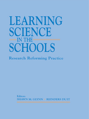 cover image of Learning Science in the Schools